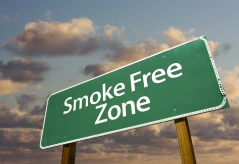 smoke free zone
