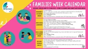 Devonport Families Week 2022 Calendar 3