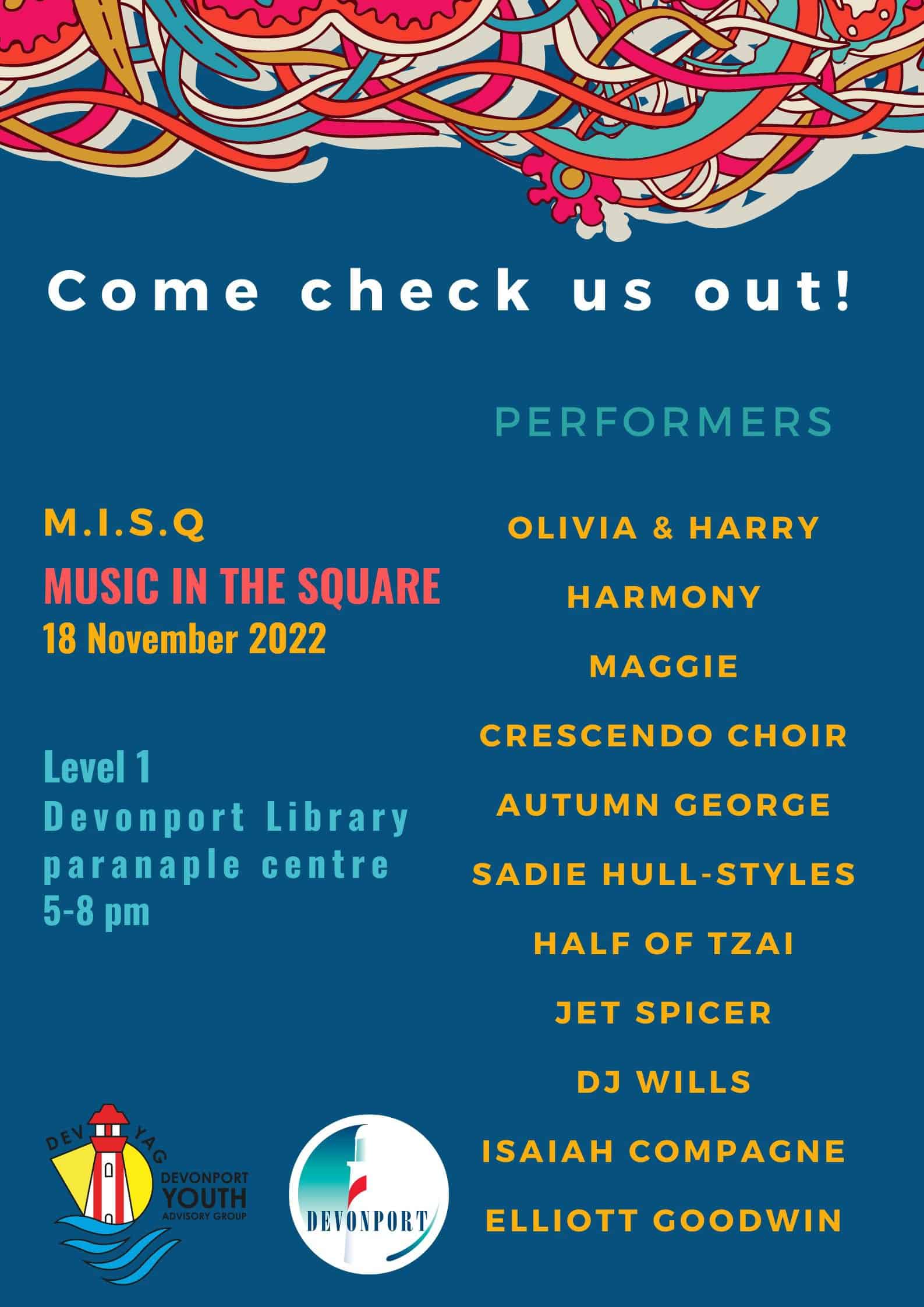 Music in the Square poster