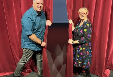 Devonport Mayor Alison Jarman and Devonport City Council’s Performing Arts and Marketing Coordinator Tim Cooper are excited for the paranaple arts centre 2023 Performance Season Launch on Monday, 5 December.