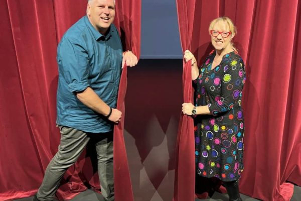 Devonport Mayor Alison Jarman and Devonport City Council’s Performing Arts and Marketing Coordinator Tim Cooper are excited for the paranaple arts centre 2023 Performance Season Launch on Monday, 5 December.